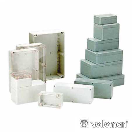 CAIXA ESTANQUE ABS CINZA ESCURO 64X58X35MM