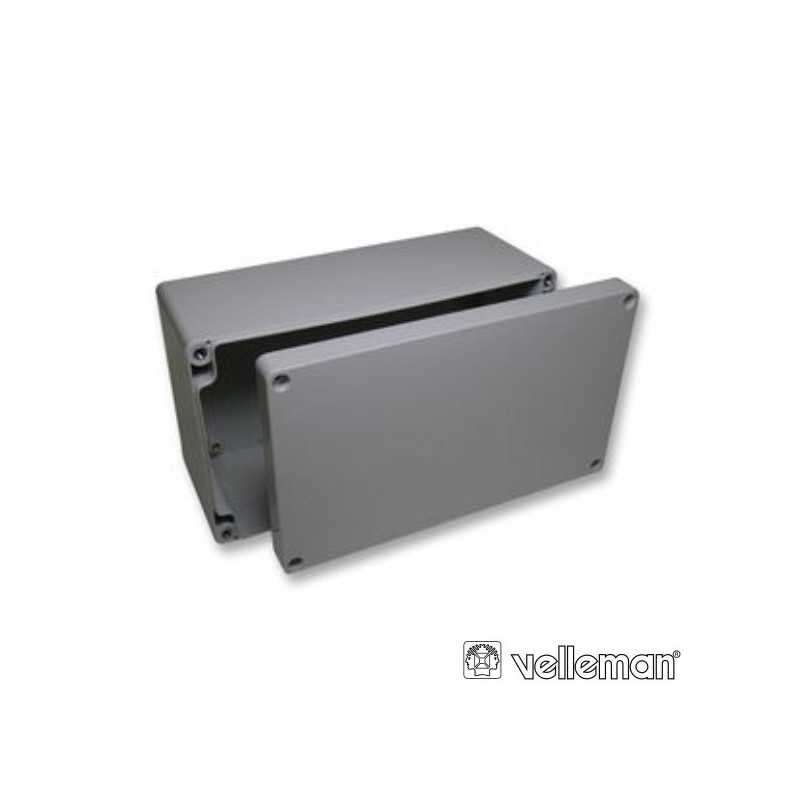 CAIXA ESTANQUE ABS CINZA ESCURO 115X65X40MM