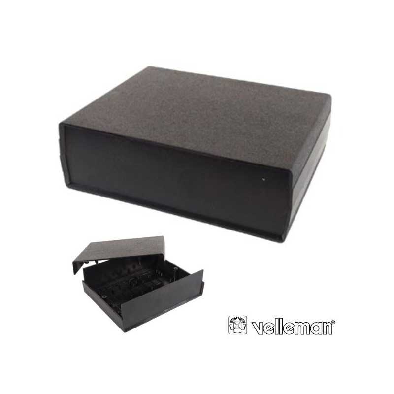 CAIXA DE PLÁSTICO PRETA 200X160X65MM