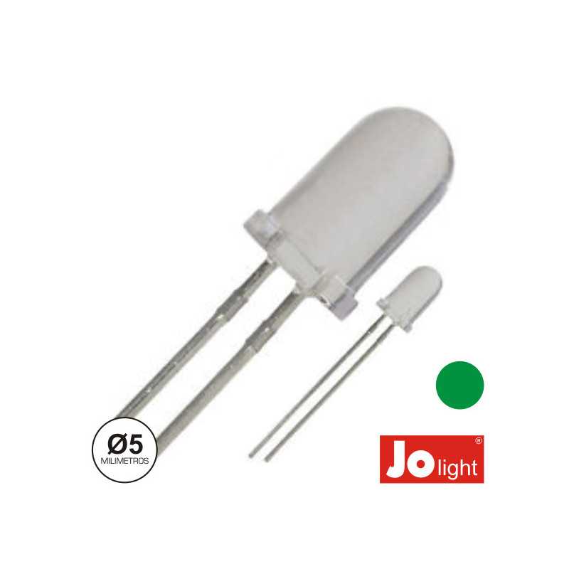LED 5MM ALTO BRILHO VERDE JOLIGHT