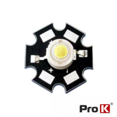 LED ARRAY ALTO BRILHO 3W BRANCO FRIO PROK