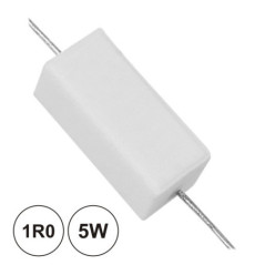 RESISTÊNCIA BOBINADA 1R0 5W