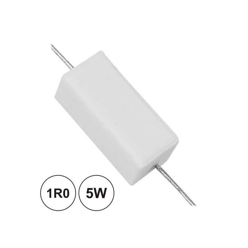 RESISTÊNCIA BOBINADA 1R0 5W