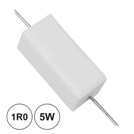 RESISTÊNCIA BOBINADA 1R0 5W