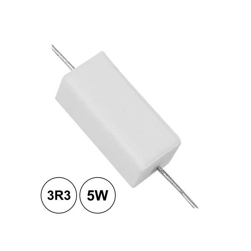 RESISTÊNCIA BOBINADA 3R3 5W