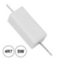 RESISTÊNCIA BOBINADA 4R7 5W