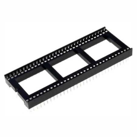 SUPORTE INTEGRADO C 64 PINOS LARGO