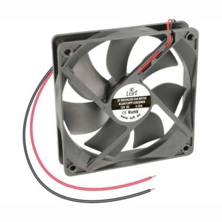 VENTOINHA 12V 120X120X25MM 2 FIOS KLD012PP120CBWH LUFT