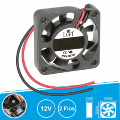 VENTOINHA 12V 50X50X10MM 2 FIOS KLD024PP050GSWH LUFT
