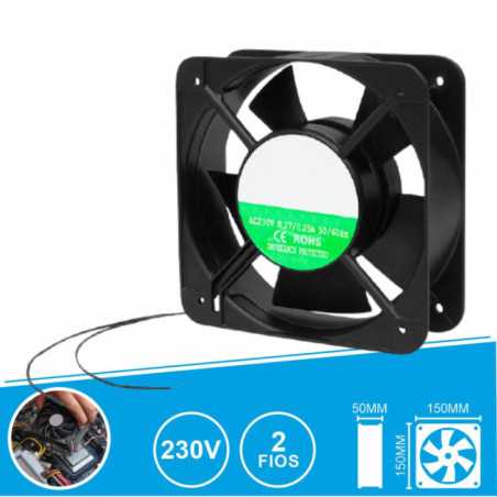 VENTOINHA 230V 150X150X50MM 2 FIOS