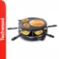 GRELHADOR RACLETTE 6 PESSOAS 800W TECHWOOD