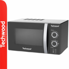 MICROONDAS 25 LITROS 900W PRETO TECHWOOD