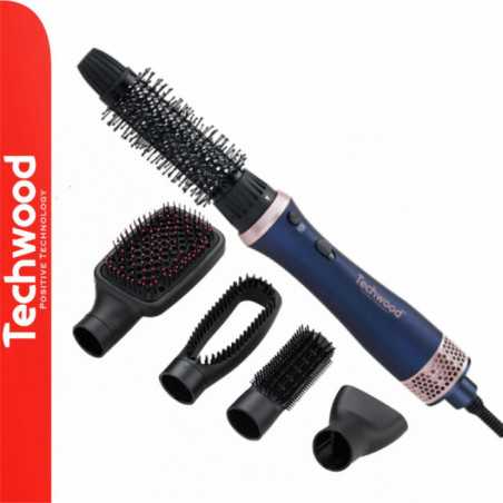 ESCOVA ALISADORA DE CABELO C 5 ACESSÓRIOS 600700W TECHWOOD