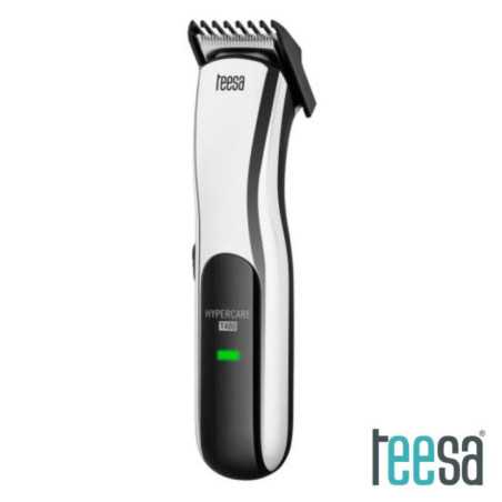 MÁQUINA CORTAR CABELO E BARBA PORTÁTIL C BATERIA TEESA