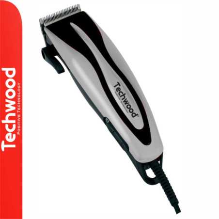 MÁQUINA CORTAR CABELO CINZA C ACESSÓRIOS TECHWOOD