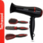 CONJUNTO SECADOR E ESCOVAS DE CABELO 2200W TECHWOOD