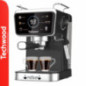 MÁQUINA DE CAFÉ DIGITAL LCD 1350W TECHWOOD