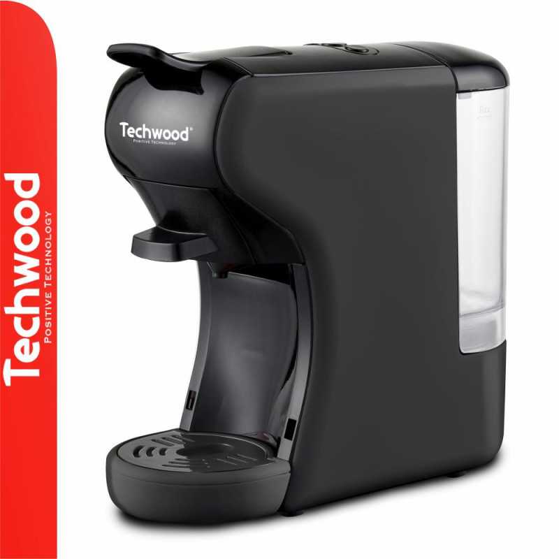 MÁQUINA CAFÉ 1450W CÁPSULAS NESPRESSODOLCE GUSTO TECHWOOD