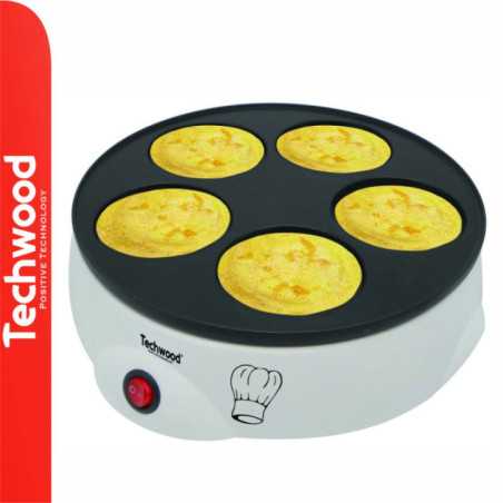 MÁQUINA DE PANQUECAS ELÉTRICA 700W TECHWOOD