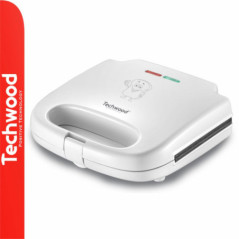 TOSTADEIRA ANTIADERENTE BRANCO 800W TECHWOOD