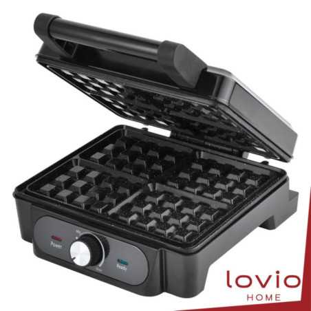 MÁQUINA DE WAFFLE ELÉTRICA 1400W LOVIO