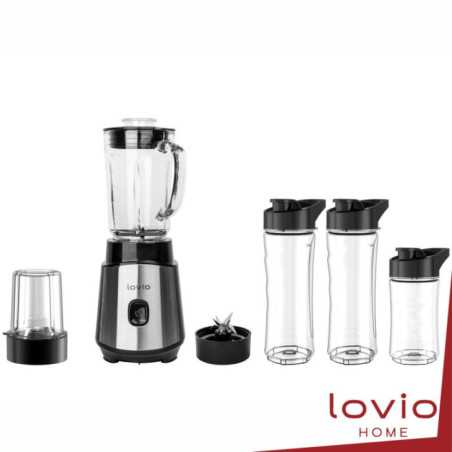 LIQUIDIFICADOR 500W 06L C 3X GARRAFAS E MOINHO LOVIO