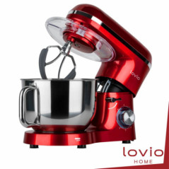 ROBÔ DE COZINHA 1900W C TAÇA INOX 62L VERMELHO LOVIO