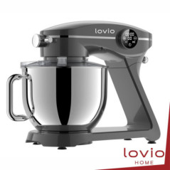 ROBÔ DE COZINHA 1800W C TAÇA INOX 65L CINZENTO LOVIO