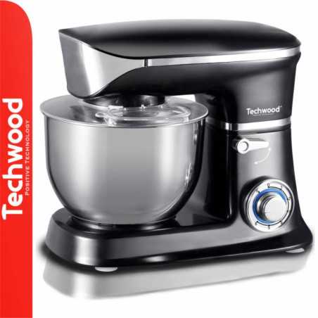 BATEDEIRA ELÉTRICA 1300W C TAÇA INOX 65L PRETO TECHWOOD