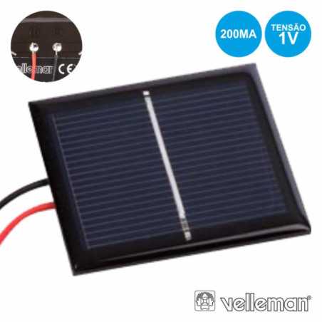 PAINEL FOTOVOLTÁICO 1V 200MA VELLEMAN