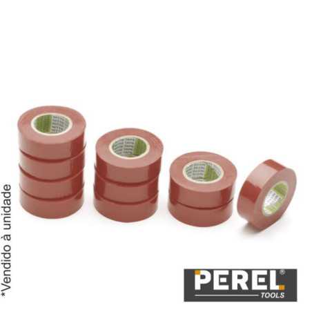 FITA ISOLADORA VERMELHA 19 MM X 10 M PEREL