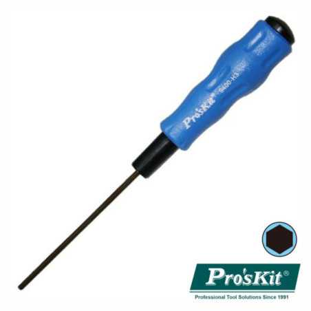 CHAVE HEXAGONAL DE PRECISÃO 3MM PROSKIT