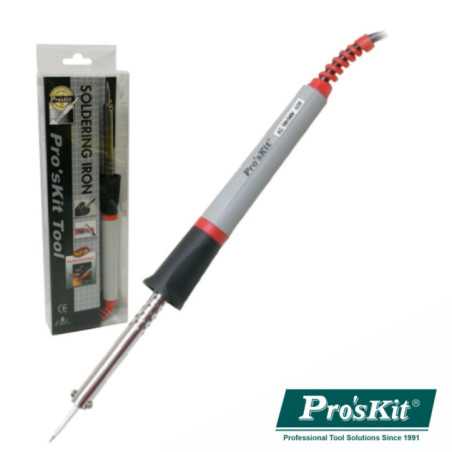 FERRO DE SOLDAR 40W RESISTÊNCIA CERÂMICA PONTA EXTRA PROSKIT