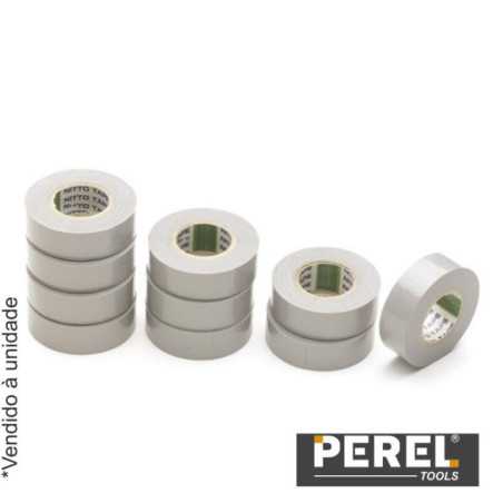 FITA ISOLADORA CINZA 19 MM X 10 M PEREL