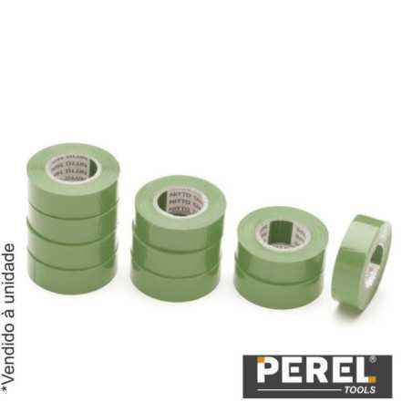FITA ISOLADORA VERDE 19 MM X 10 M PEREL