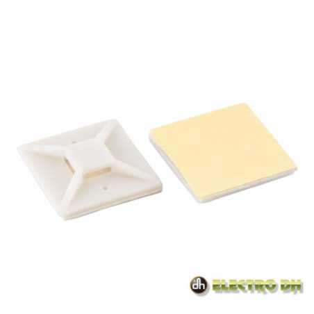 FIXADOR ADESIVO P ABRAÇADEIRAS BRANCO EDH