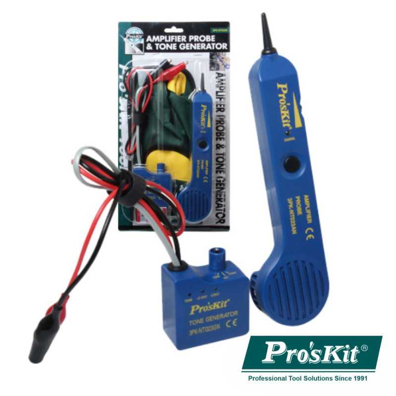 TESTADOR DE CABOSCONTINUIDADE C GERADOR DE TONS PROSKIT