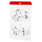 BRAÇADEIRA DE PAREDE C PREGO P CABO 6789MM 80X