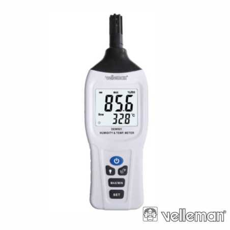 MEDIDOR DE HUMIDADE DIGITAL C TERMÓMETRO VELLEMAN