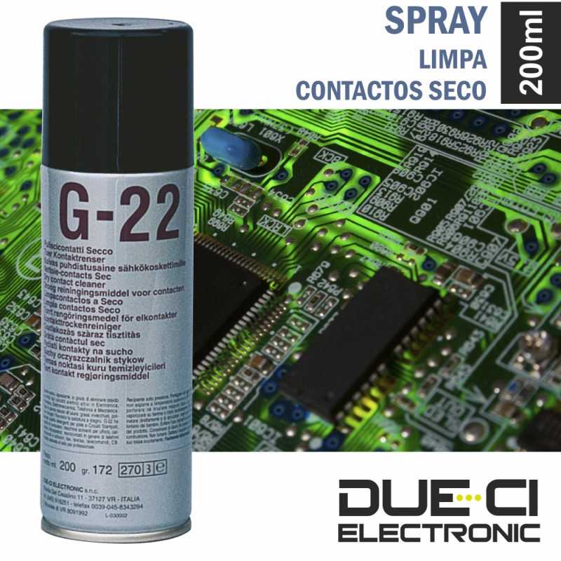 SPRAY DE 200ML LIMPA CONTACTOS SECO DUECI