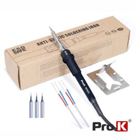 FERRO DE SOLDAR 30W C ACESSÓRIOS PROK