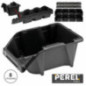 CAIXA ARRUMAÇÃO ABS 103X165X75MM 8X C 2 SUPORTES PEREL