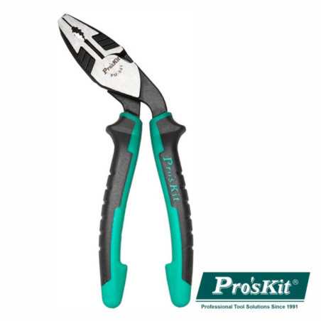 ALICATE UNIVERSAL CURVO C ÂNGULO 45 188MM PROSKIT