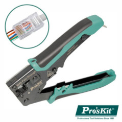 ALICATE DE CRAVAR FICHAS 8V8CRJ45 PROSKIT