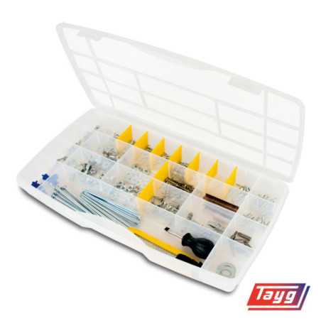 CAIXA ORGANIZADORA C25 COMPARTIMENTOS FIXOS MOD50025 TAYG