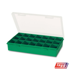 CAIXA ORGANIZADORA C 21 COMPARTIMENTOS FIXOS MOD1221 TAYG