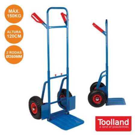 CARRINHO P TRANSPORTE UNIVERSAL MAX 150KG TOOLLAND