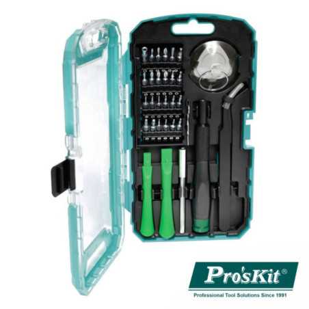 CONJUNTO DE FERRAMENTAS MANUTENÇÃO TELEMOVEIS PROSKIT