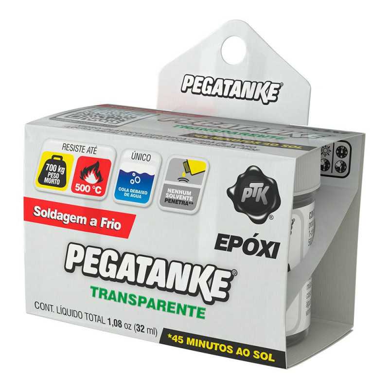COLA EPOXÍDICA SECAGEM RÁPIDA SOLDADURA A FRIO TRANSP 700KG
