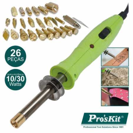 FERRO DE SOLDAR 1030W PMADEIRAS E TECIDOS PROSKIT
